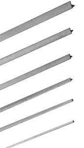 T-sect brass 1.0x1.0x35mm