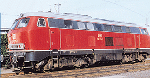Diesel BR 216 Powered -- DB (red)