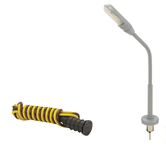 Single Curved Arm Light -- 1-7/8"  4.8cm