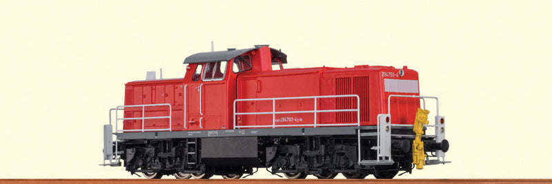 Mak V 90 Class 294 - 3-Rail w/Sound & Digital -- German Railroad DB AG #294 703-4 (Era V, red, gray)