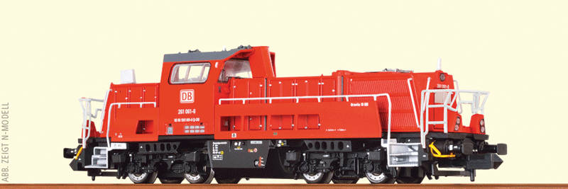 Class 261 Voith Gravita 10 BB - 3-Rail w/Sound & Digital -- German Federal Railway DB #261 061-6 (Era VI, red, black)