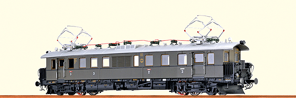 Class elT 1017 Rubezahl Electric  Railcar - Standard DC -- With Snow Plow, German State Railway DRG #elT 1017 (Era II, brown, silver)
