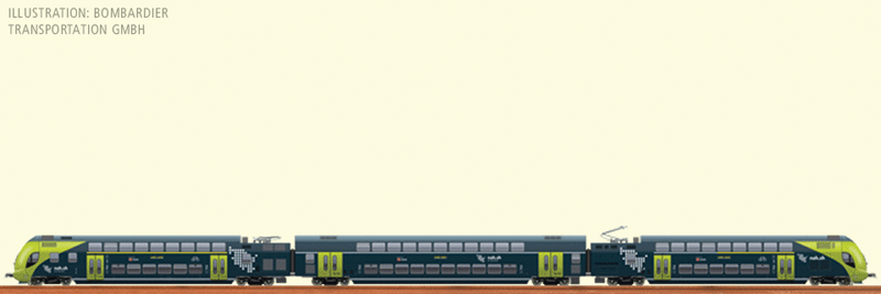 Dbl Dck Train 3/ DC+