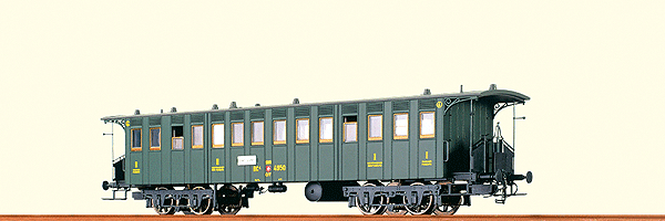 Type AB4 2nd/3rd Class Coach - Ready to Run -- Swiss Federal Railways SBB #4950 (Era II, green)