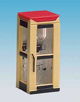 Lighted Telephone Booth -- Tel H 90