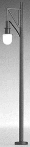 Pole light wd 3.5" Aachen