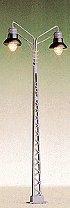 Lattice Mast Light -- Double Arm, 5" High