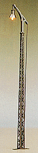 Lattice Mast Light -- Narrow Rectangular Mast, 6" Height