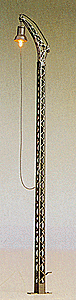 Lattice Mast Light -- Single Arm, 6" High