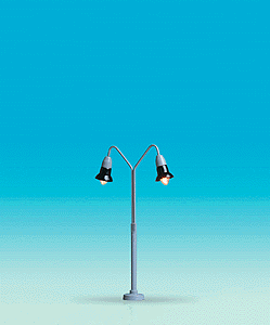 Pin Socket Lamps -- Twin Curved Arm pkg(2)