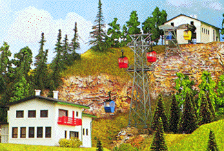 Kanzelwand Cableway Set -- Kit