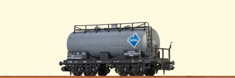 4-Axle Tank Car - Ready to Run -- Aral #503 274 P (Era III, gray, blue)