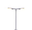 double Platform LED Light with Plug and Socket Base -- 2-3/16"  5.5cm