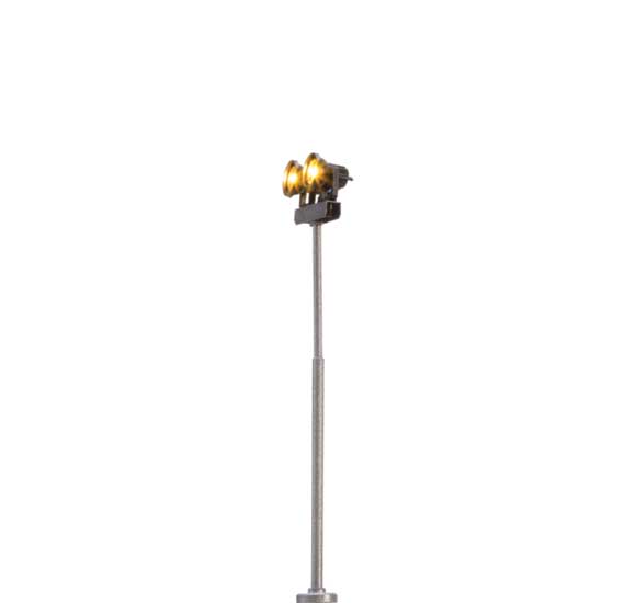 Double LED Floodlight with Plug and Socket Base -- 2-9/16"  6.5cm