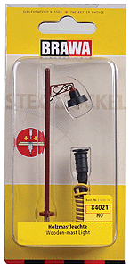 Single Wooden Mast Light