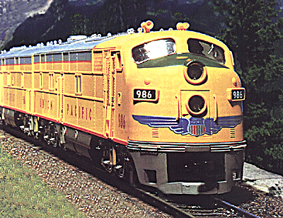 Diesel E7 Powered -- UP AC for Marklin