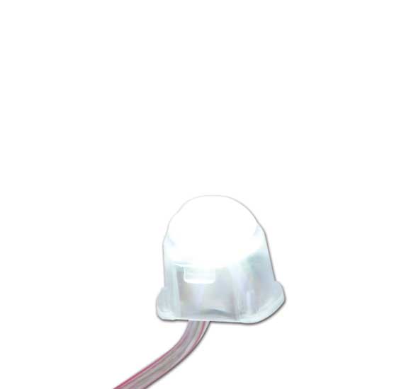 Bulb Holder w/LED -- Neon White