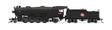 USRA 2-8-2 Heavy Mikado - Standard DC - Stealth -- Milwaukee Road #352 (black, graphite, red, CMStP&P Logo)