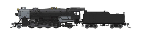 USRA 2-8-2 Heavy Mikado - Sound and DCC - Paragon4(TM) -- Painted, Unlettered (black)