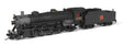 USRA 2-8-2 Light Mikado - Standard DC - Stealth -- Canadian National #3728 (black, graphite, red)