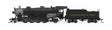 USRA 2-8-2 Light Mikado - Sound and DCC - Paragon4(TM) -- Chesapeake & Ohio #2362 (black, graphite, yellow)