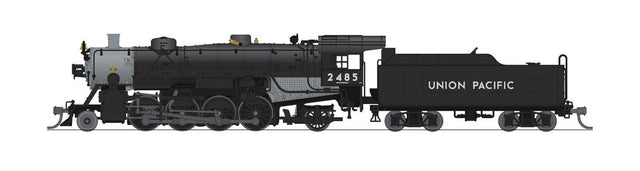 USRA 2-8-2 Light Mikado - Standard DC - Stealth -- Union Pacific #2496 (black, graphite)