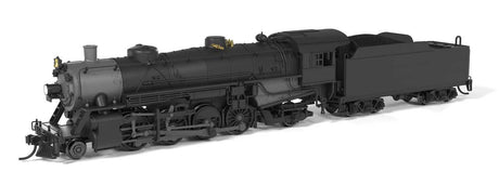 USRA 2-8-2 Light Mikado - Standard DC - Stealth -- Painted, Unlettered (black)