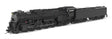 Class 2900 4-8-4 - Standard DC - Brass-Hybrid -- Painted, Unlettered (Post-1947, black, graphite)