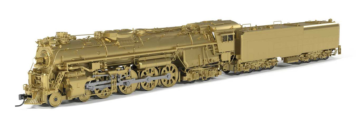 Class 2900 4-8-4 - Standard DC - Brass-Hybrid -- Painted, Unlettered (2026 Appearance, brass)