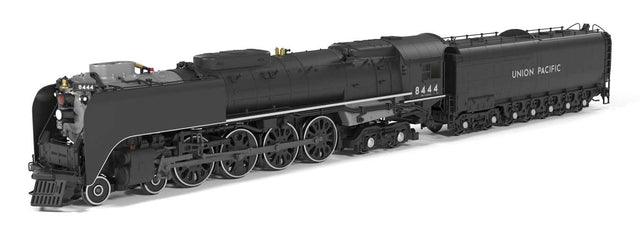 Class FEF-3 4-8-4 - Sound and DCC - Paragon4(TM) -- Union Pacific #8444 (1962-1973 Excursion Scheme; black, graphite)