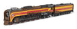 Class FEF-3 4-8-4 - Sound and DCC - Paragon4(TM) -- Union Pacific #838 (Fantasy 49er Scheme; brown, yellow, red)
