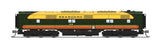 EMD E7A/Unpowered B Set w/Sound & DCC - Paragon4(TM) -- Seaboard Air Line #3022, 3106 (Citrus, green, yellow, orange)-2