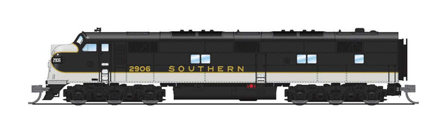 EMD E7A - Sound and DCC - Paragon4(TM) -- Southern Railway #2914 (Tuxedo, black, aluminum, gold)