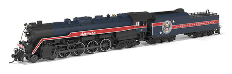 RDG Class T-1 4-8-4 - Sound and DCC - Paragon4(TM) -- American Freedom Train #1 (2026 Restoration, blue, black, red)