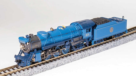 USRA 4-6-2 Heavy Pacific - Sound and DCC - Paragon4(TM) -- Central Railroad of New Jersey #832 (Blue Comet, blue, graphite)