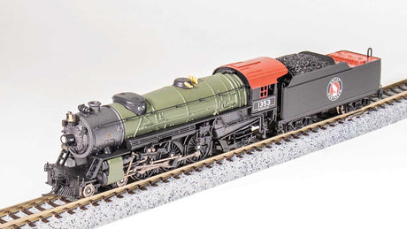 USRA 4-6-2 Heavy Pacific - Sound and DCC - Paragon4(TM) -- Great Northern #1373 (Glacier Green, black, graphite, Tuscan)