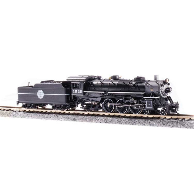 USRA 4-6-2 Heavy Pacific - Standard DC - Stealth -- Atlantic Coast Line #1523 (black, graphite, white)