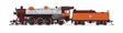 USRA 4-6-2 Heavy Pacific - Standard DC - Stealth -- Milwaukee Road #177 (Chippewa, gray, orange, maroon)