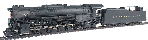 Paragon(TM) Series Steam J1 2-10-4 - Powered - No Sound -- Pennsylvania RR #6438