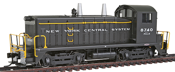 Diesel EMD NW2 Switcher, Phase V, Powered w/Sound -- Pittsburgh & Lake Erie #8740 (dark gray, white lettering)