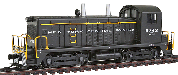 Diesel EMD NW2 Switcher, Phase V, Powered w/Sound -- Pittsburgh & Lake Erie #8742 (dark gray, white Lettering)