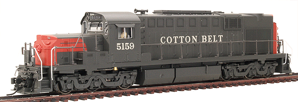 Diesel Alco RSD-15, Low Hood, Powered w/Sound -- St. Louis Southwestern (Cotton Belt) #5159
