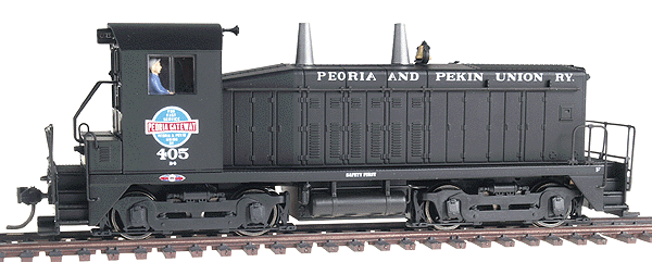 Diesel EMD NW2 Switcher Phase V - Powered w/Sound -- Peoria & Pekin Union Railway Company #405