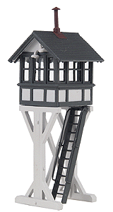 Switch Tower (Assembled Brass Model) -- Gray