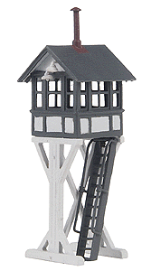 Switch Tower (Assembled Brass Model) -- Gray