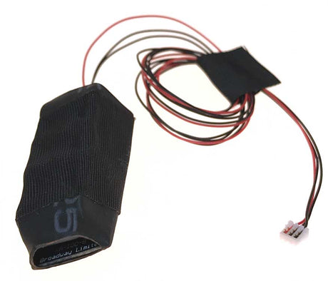 GoPack!(TM) Power Continuity Capacitor Pack with Plug -- For Paragon3 Revision H of Above Decoders Only - 1-3/16 x 1/2 x 3/8  30x13x9mm