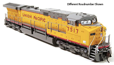 GE AC6000CW w/Sound & DCC - Paragon2(TM) -- Union Pacific #7567 (Armour Yellow, gray, yellow Frame Stripe)