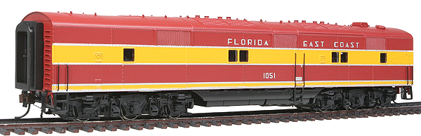 EMD E6B w/Sound & DCC - Paragon2(TM) -- Florida East Coast #1051 (red, yellow)