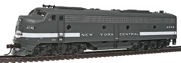 EMD E8A w/Sound & DCC - Paragon2(TM) -- New York Central #4046 (Cigar Band, gray, white)
