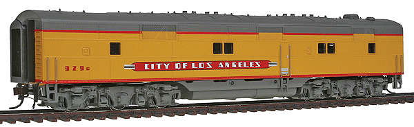 EMD E7B w/Sound & DCC - Paragon2(TM) -- Union Pacific #LA9 (City of Los Angeles, Armour Yellow, gray, red)
